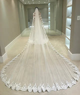 White Ivory 4 Meters Long Full Edge Lace