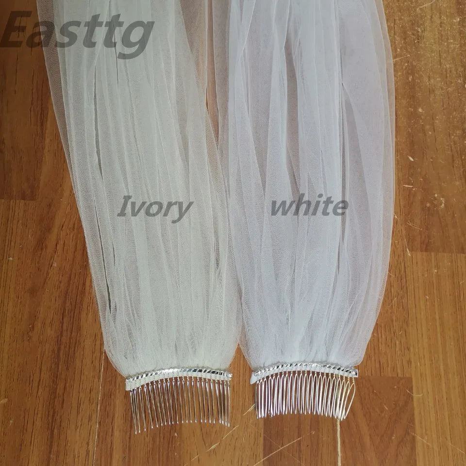 White Ivory 4 Meters Long Full Edge Lace