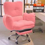 White Lazy Computer Chair Soft and Comfortable Sofa