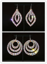 Wholesale Womens Jewelry Stunning Crystal Rhinestone Earrings Sparkling