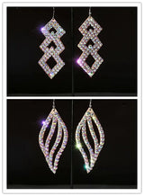 Wholesale Womens Jewelry Stunning Crystal Rhinestone Earrings Sparkling
