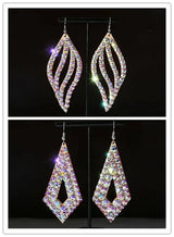 Wholesale Womens Jewelry Stunning Crystal Rhinestone Earrings Sparkling