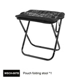 Widesea Camping Stool Foldable Chair Outdoor Fishing Lightweight