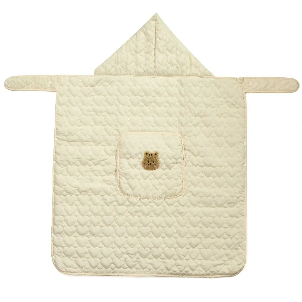 Windproof Baby Stroller Blanket Thick Fleece Sling Cover