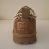 Winter Children Cowhide Suede Snow Boots Baby Soft