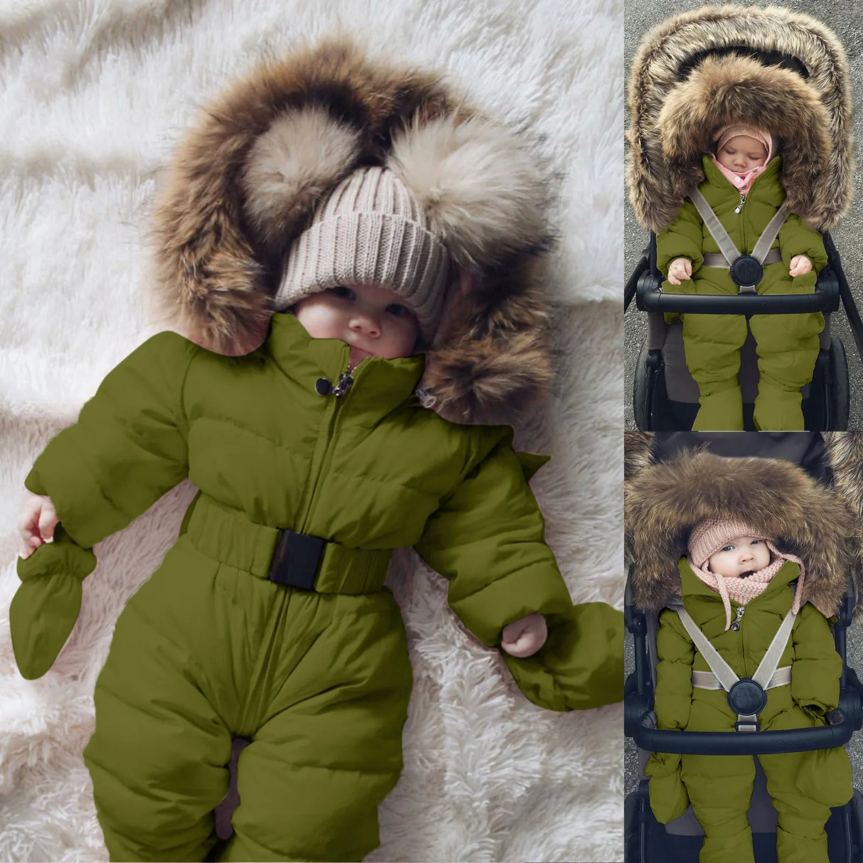 Winter Clothes Infant Baby Snowsuit Boys Girls Romper