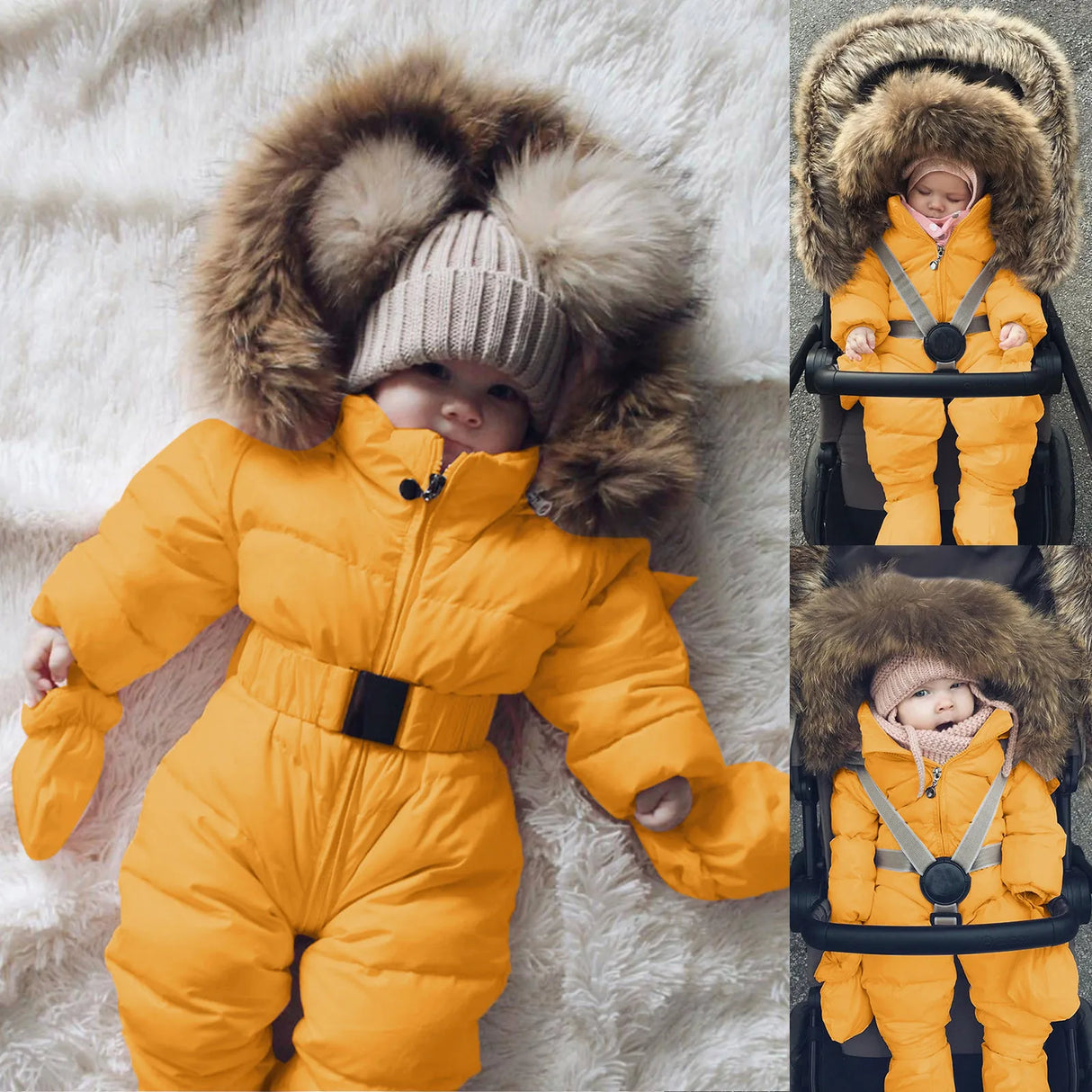 Winter Clothes Infant Baby Snowsuit Boys Girls Romper