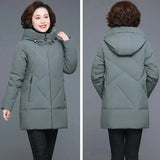 Winter Coat 2022 Middle-aged Mother New Cotton Padded