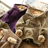 Winter Kids Thick Sweatshirt Clothes Autumn Boys Girls
