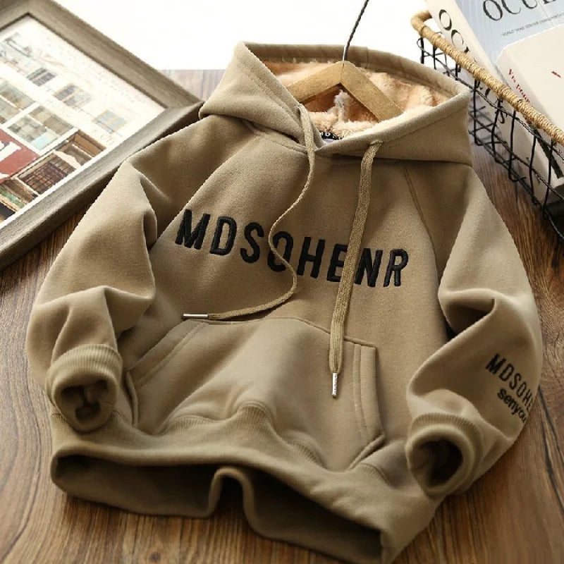 Winter Kids Thick Sweatshirt Clothes Autumn Boys Girls