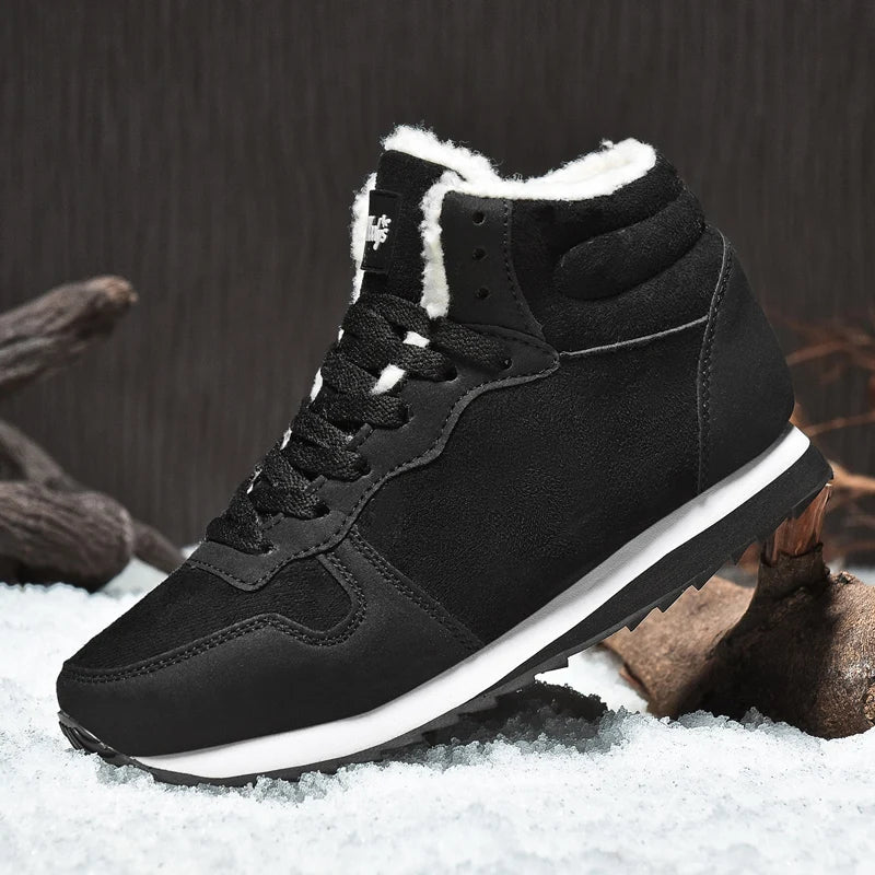 Winter Men Boots Casual Warm Ankle Boots Shoes