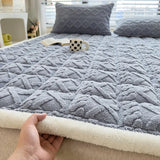 Winter Plush Warm Mattress Toppers Home Textile Thin