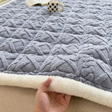 Winter Plush Warm Mattress Toppers Home Textile Thin