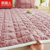 Winter Plush Warm Mattress Toppers Home Textile Thin