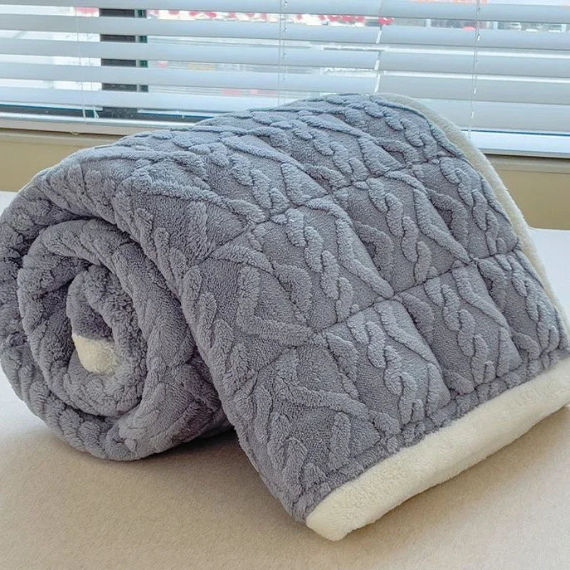 Winter Plush Warm Mattress Toppers Home Textile Thin