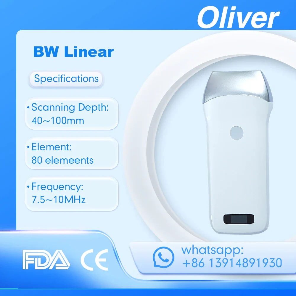 Wireless Ultrasound Probe scanner portable Bluetooth machine WIFI