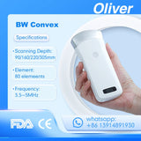 Wireless Ultrasound Probe scanner portable Bluetooth machine WIFI