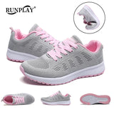 Woman Tennis Shoes Fashion Tenis Feminino Lace-Up White