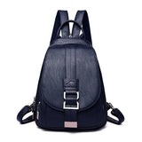 Women Anti theft Backpack High Quality Leather School