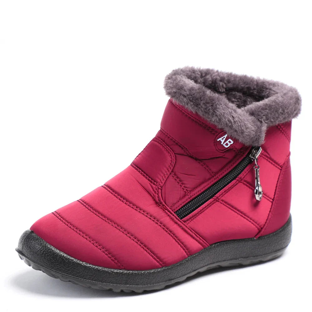 Women Boots Waterproof Snow Boots Female Plush Winter