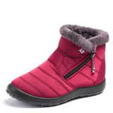 Women Boots Waterproof Snow Boots Female Plush Winter