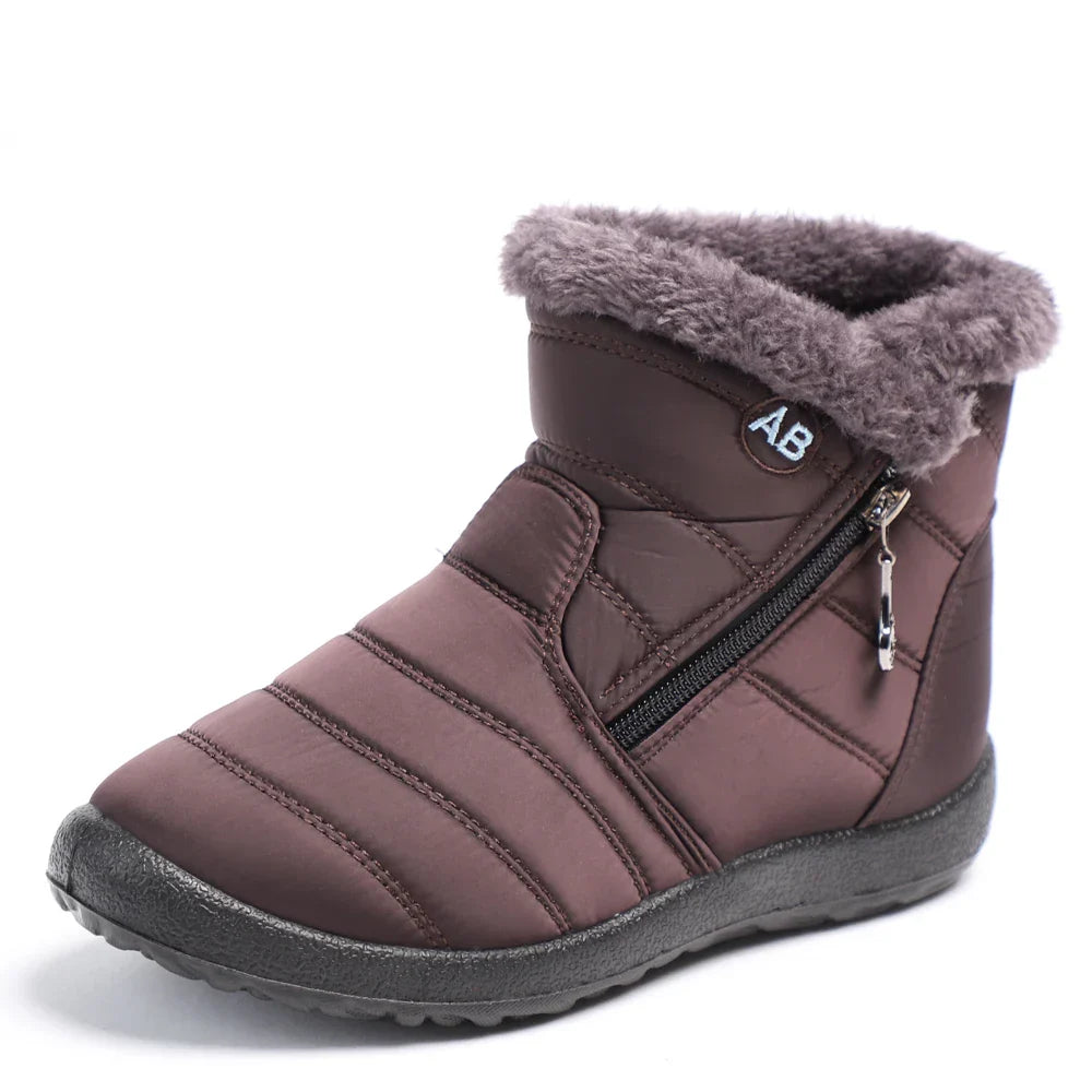 Women Boots Waterproof Snow Boots Female Plush Winter
