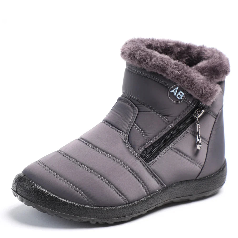 Women Boots Waterproof Snow Boots Female Plush Winter