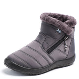 Women Boots Waterproof Snow Boots Female Plush Winter