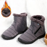Women Boots Waterproof Snow Boots Female Plush Winter