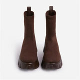 Women Boots White Platform Boots for Winter Autumn