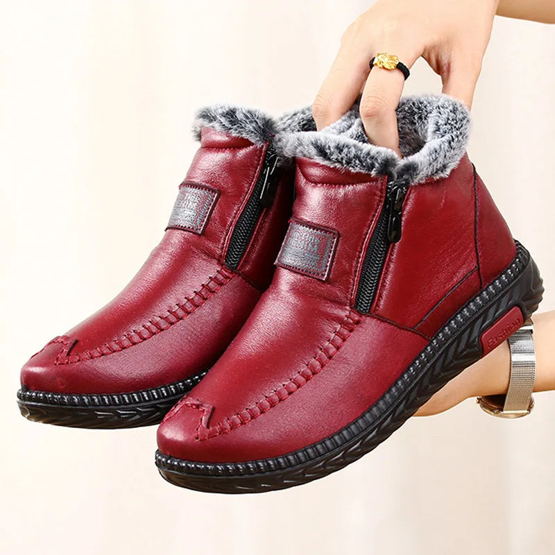 Women Snow Boots Waterproof Winter Plush Casual Women