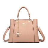 Women Soft Leather Handbags Luxury Designer 3 Layers