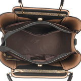 Women Soft Leather Handbags Luxury Designer 3 Layers