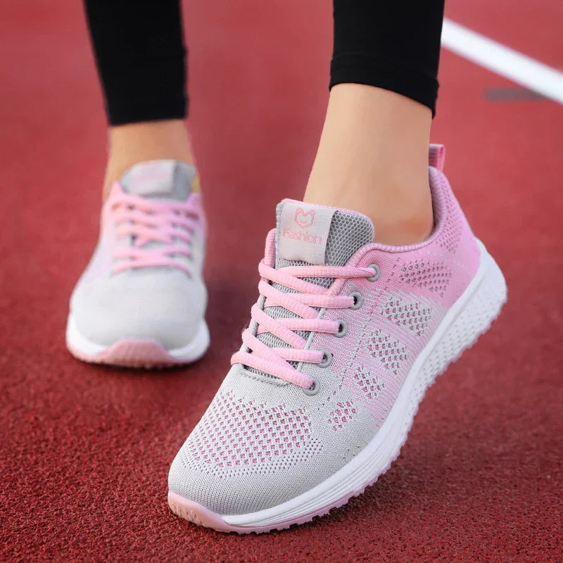 Women Tennis Shoes Breathable Mesh Woman Sports Shoes