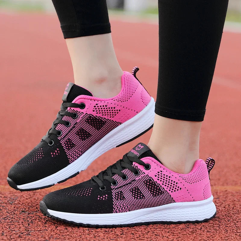 Women Tennis Shoes Breathable Mesh Woman Sports Shoes