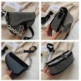 Women's Bag 2024 Trend High-Grade Thick Chain Bright