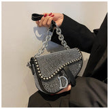 Women's Bag 2024 Trend High-Grade Thick Chain Bright