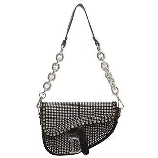 Women's Bag 2024 Trend High-Grade Thick Chain Bright