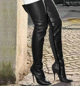 Women's High Heel Over Knee Boots Winter New