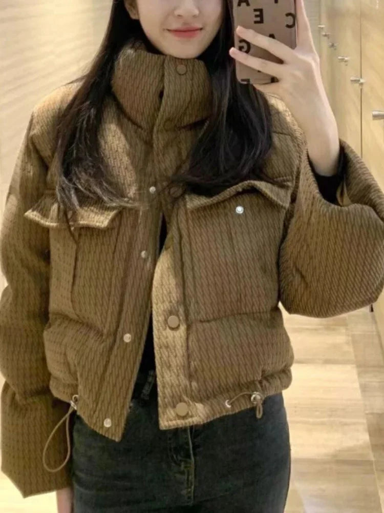 Women's Jacket Bread Clothes Short Cotton Coat Korean