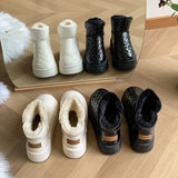 Women's snow boots winter warm plush boots women's