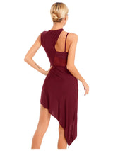 Womens Modern Lyrical Dance Dress Jazz Ballroom Dance