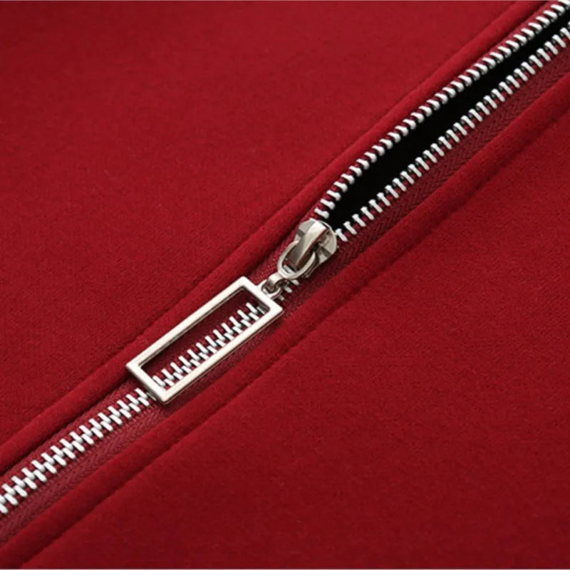 Womens Plus Size Zipper Jacket Autumn Casual Clothing