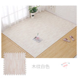 Wood Grain Puzzle Floor Foam Carpet Bedroom Splicing