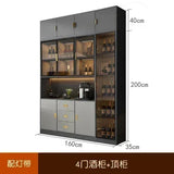Wooden Display Wine Cabinets Kitchen Storage Living Room