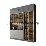 Wooden Display Wine Cabinets Kitchen Storage Living Room