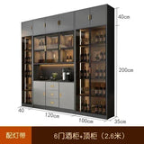 Wooden Display Wine Cabinets Kitchen Storage Living Room