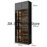 Wooden Display Wine Cabinets Kitchen Storage Living Room