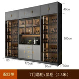 Wooden Display Wine Cabinets Kitchen Storage Living Room
