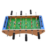 Wooden Soccer Game Table, Foosball Table Tabletop Game